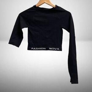 NEW Free People Movement X Fashion‎ Nova Asymmetrical Crop Top XS/S